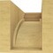 Ekena Millwork 10"W x 20"D x 10"H Wide Rockford Rough Cedar Woodgrain TimberThane Corbel, Primed Tan CORUR10X20X10ROCRCPR - alternate 4